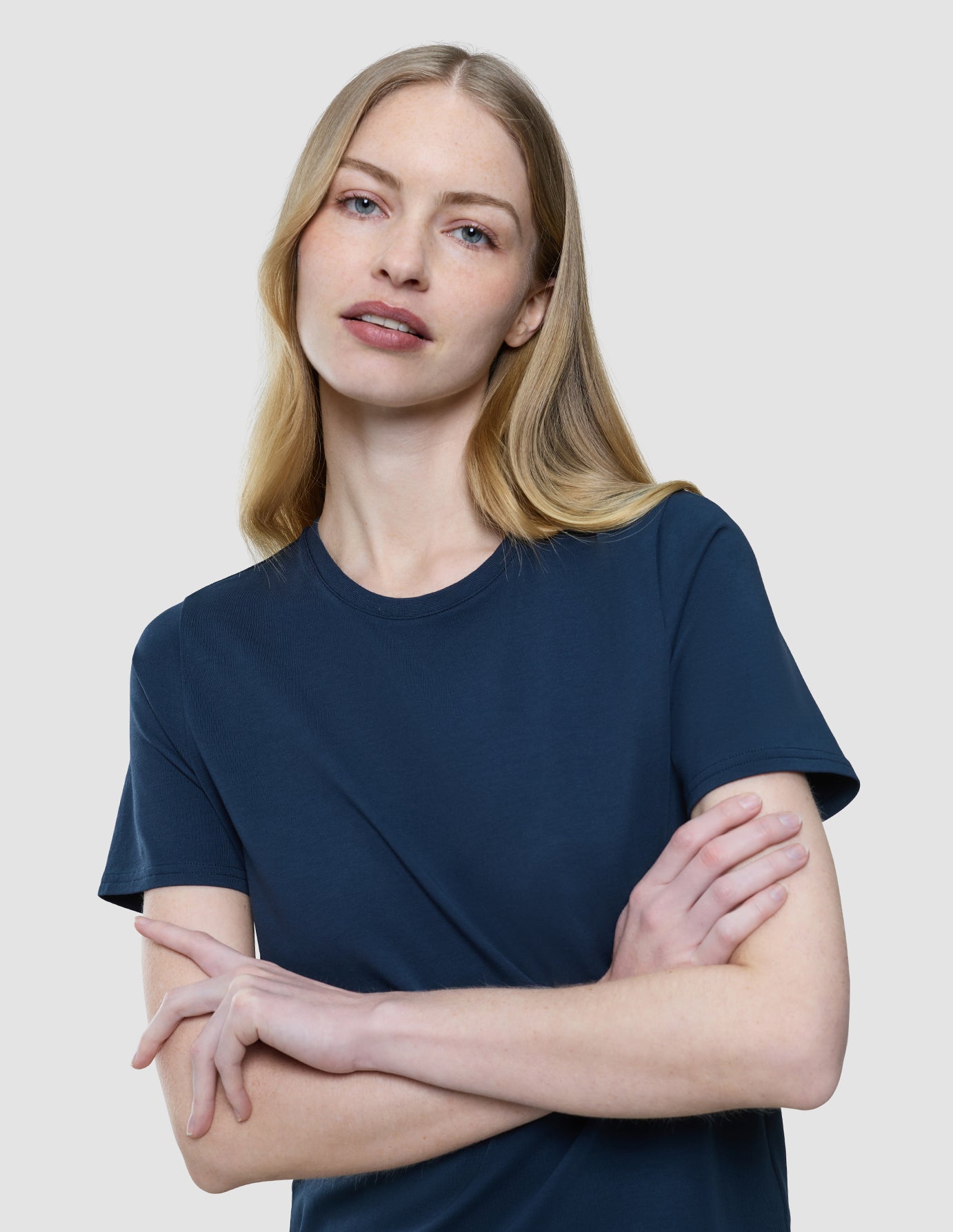 Supima T-shirt Navy